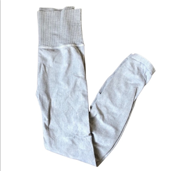 Free People Pants - Free People High-Rise 7/8 Length Good Karma Leggings in Ice Grey XS/S NEW